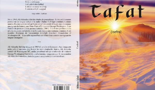 Ali Akkache publie un receuil de poésie, Tafat (isefra), aux éditions Achab
