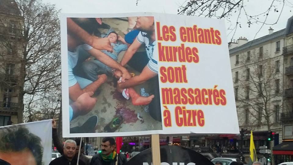 Massacre au Kurdistan ! Arrêtez de tourner le dos aux réalités humaines ! (Pétition)