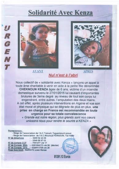 Solidarité avec Kenza