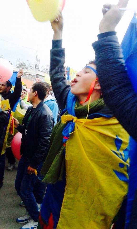 Grande mobilisation à Vgayet : le MAK occupe la capitale des Hammadites  (photos)