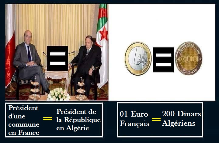 "La France vaut 200 fois l'Algérie",  une Contribution de Juba Yazid