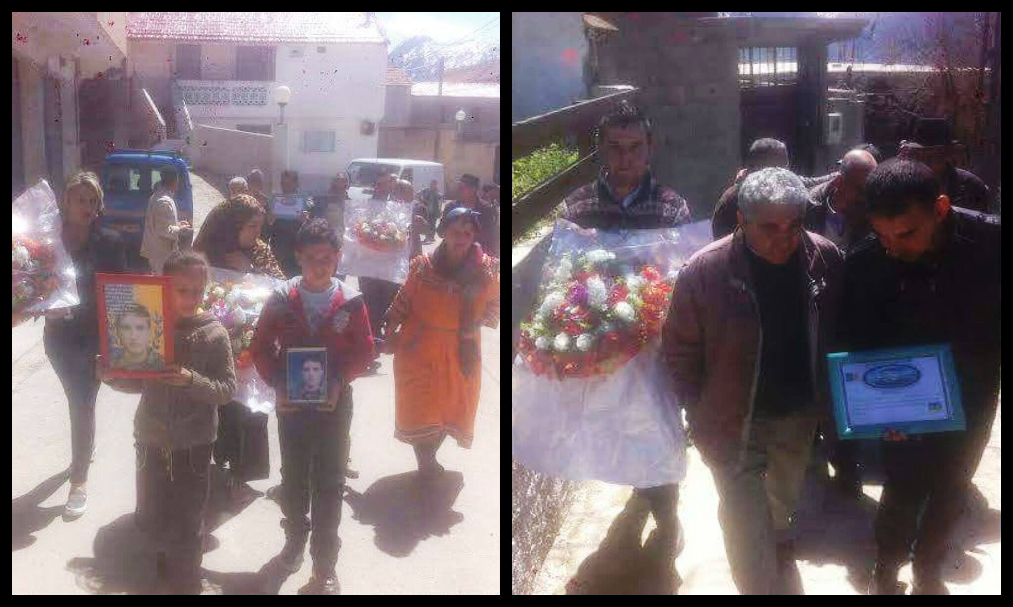 Tavuhsent - At Vu Yusef : Recueillement  à la mémoire de Lamara Mohand Oulhoucince, un martyr  du Printemps Noir