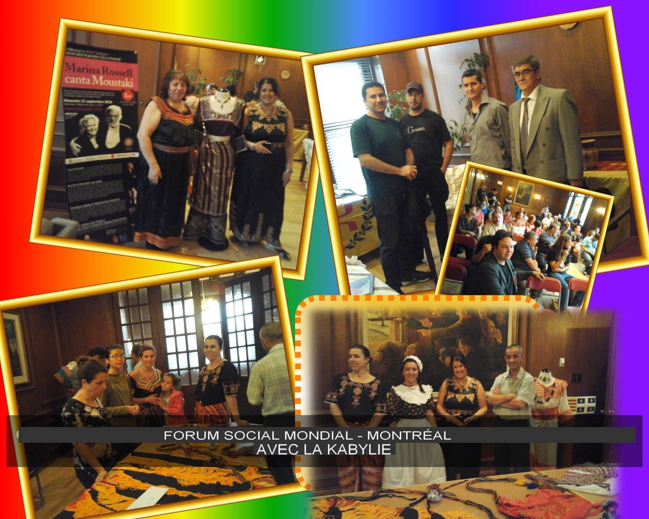 Forum Social Mondial 2016 : Remerciements de l'association Amitié Québec-Kabylie