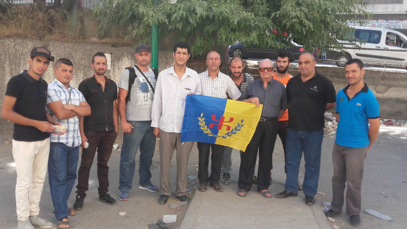 Les souverainistes kabyles ce samedi 03 septembre à Tizi-Wezzu (PH.SIWEL)