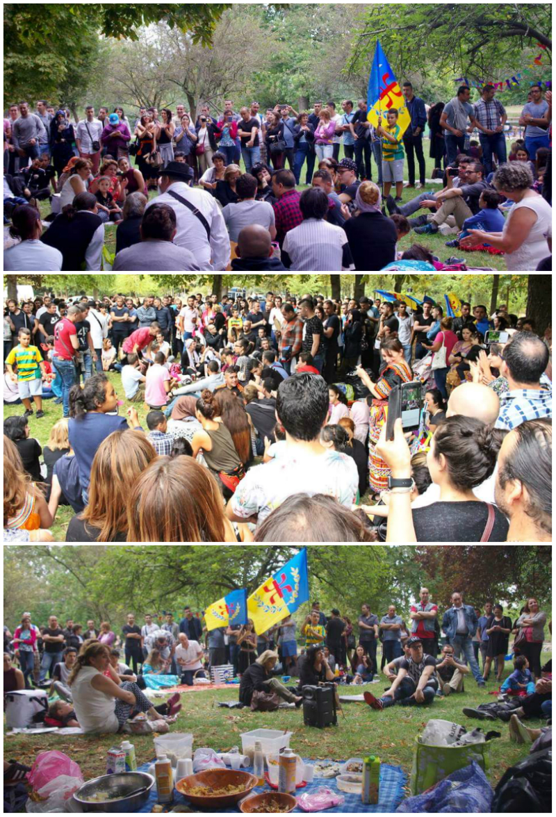 Grand succès pour le pique-nique kabyle géant à Paris