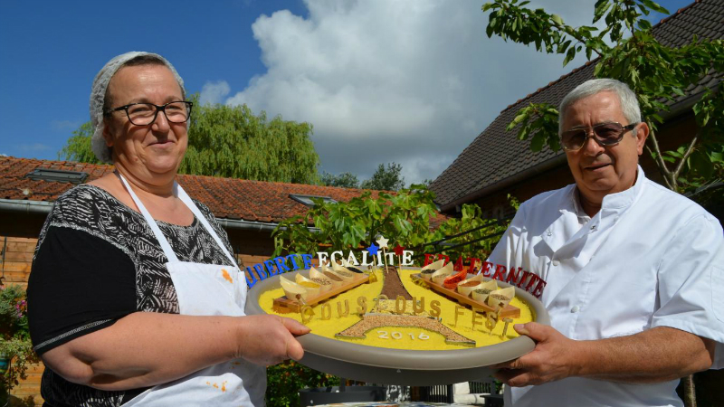 Les Herbi présenteront un couscous de style kabyle adapté à la qualité gastronomique (PH/DR)