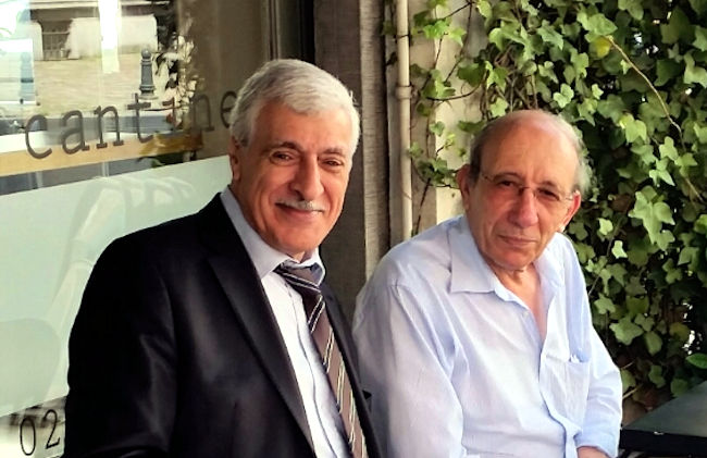 Photo de Mas Atcheba en compagnie du président de l'Anavad