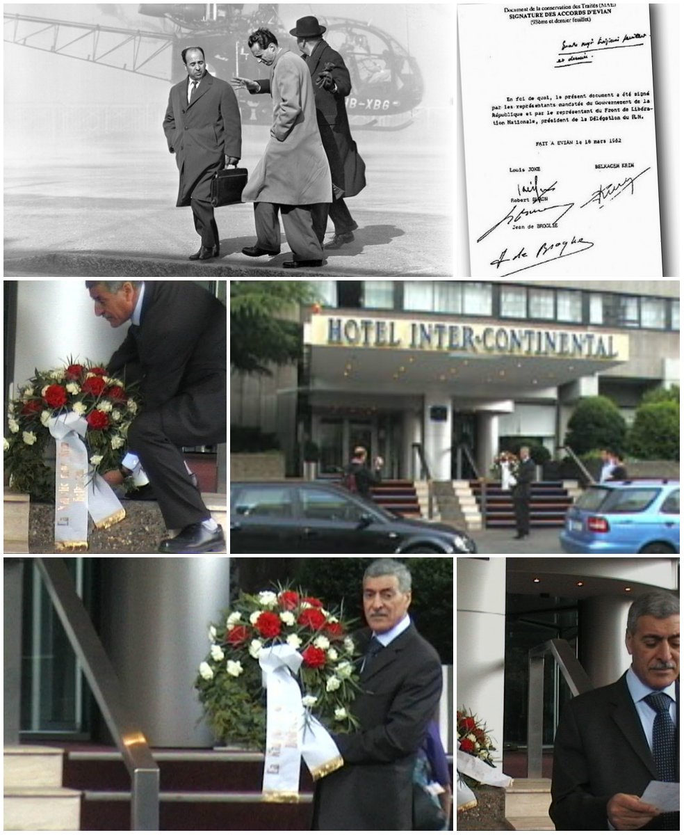 Quand un Kabyle libérateur de la Kabylie rend hommage à un autre Kabyle libérateur de l'Algérie (Crédit Photos : Malek H. - tiddukla.de)