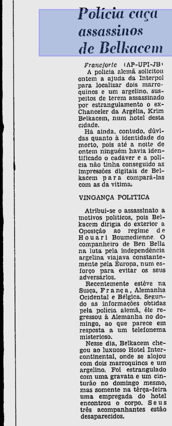 Hommage de Ferhat Mehenni à Krim Belkacem à Francfort (Archive)