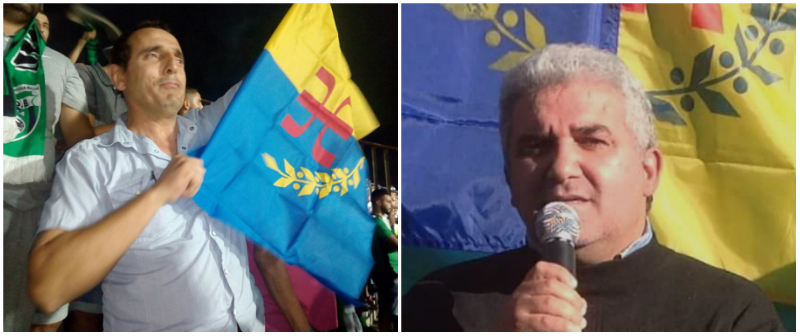 A g. Farid-Djenadi, à d. Bouaziz Ait-Chebib (PH/DR)