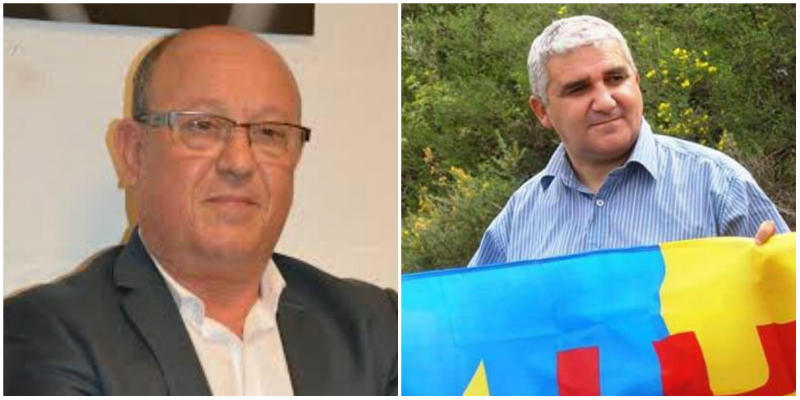 A g. Ahmed Haddag, à d. Bouaziz Ait Chebib (PH/DR)