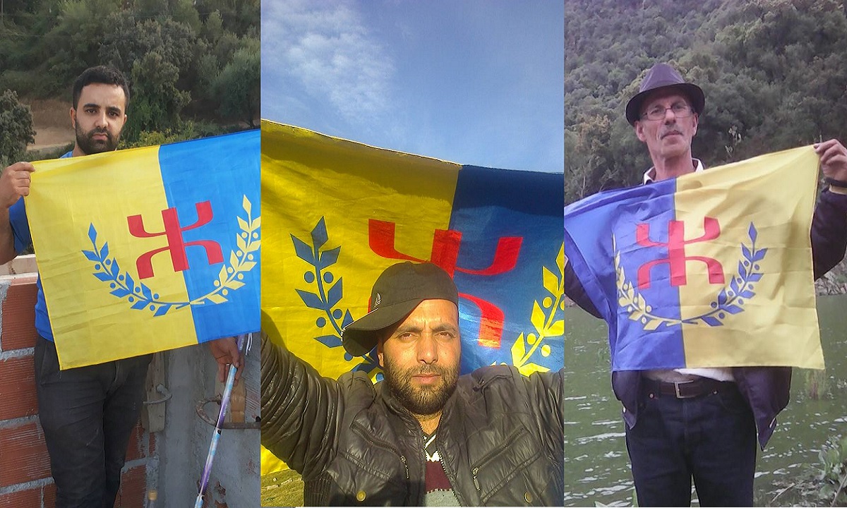 De g. à d. : Salim Boutemeur, Smail At Umghar et Kader Ould Abdeslam (PH/DR)