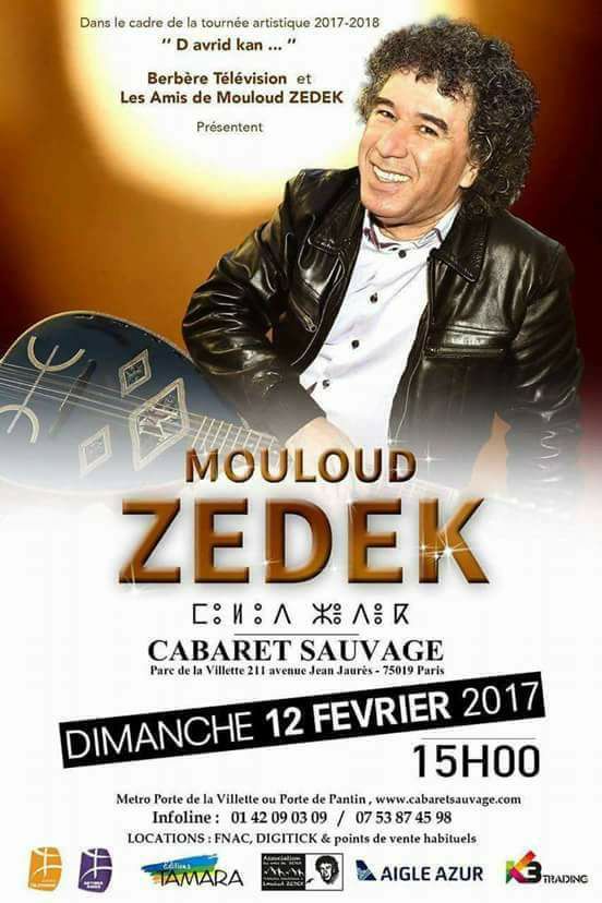 Le journal de Saint-Denis met à l'honneur Zedek Mouloud et le drapeau kabyle