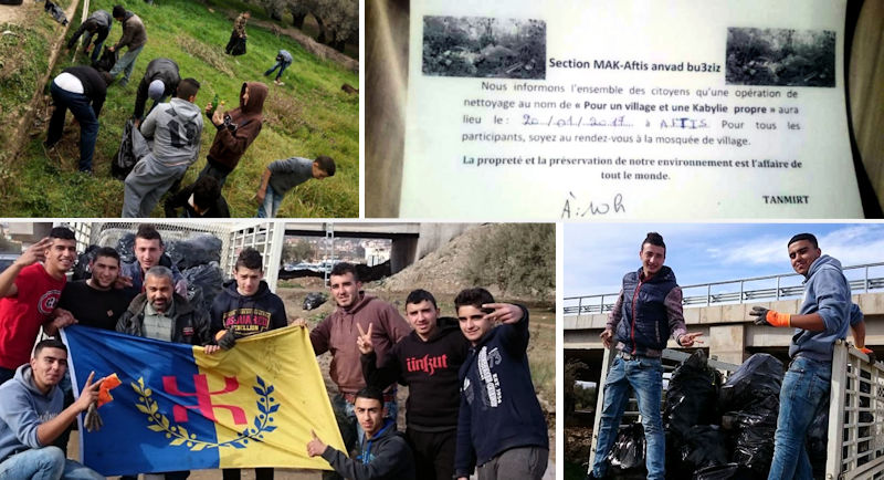 La jeune section MAK-Anavad du village Buɛziz (Aftis) a décidé d’agir pour son village (photos)