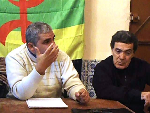 Bouaziz Ait-Chebib, Président du Mouvement pour l'autodétermination de la Kabylie à Vughni
