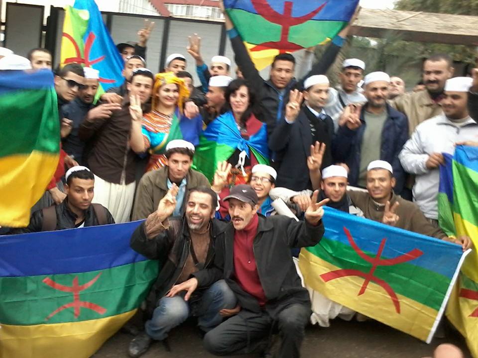 Le 12 janvier 2014, les kabyles et les mozabites ont démontré que les amazighs sont capables de se solidariser les uns envers les autres dans le cadre du concept de l’unité dans la diversité. (PH/DR)