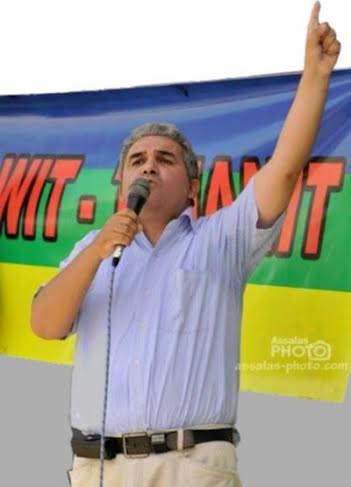 Bouaziz Ait-Chebib, président du Mouvement pour l’autodétermination de la Kabylie, MAK. (PH/DR)