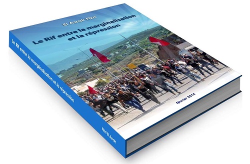 La couverture du livre du militant rifain, El Azrak Fikri. PH/DR