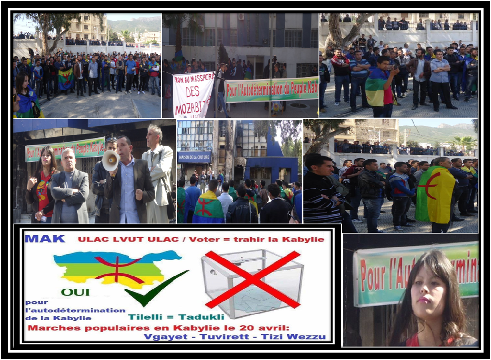 Le MAK anime un meeting sur les lieux où Abdelmalek Sellal fut chassé !
