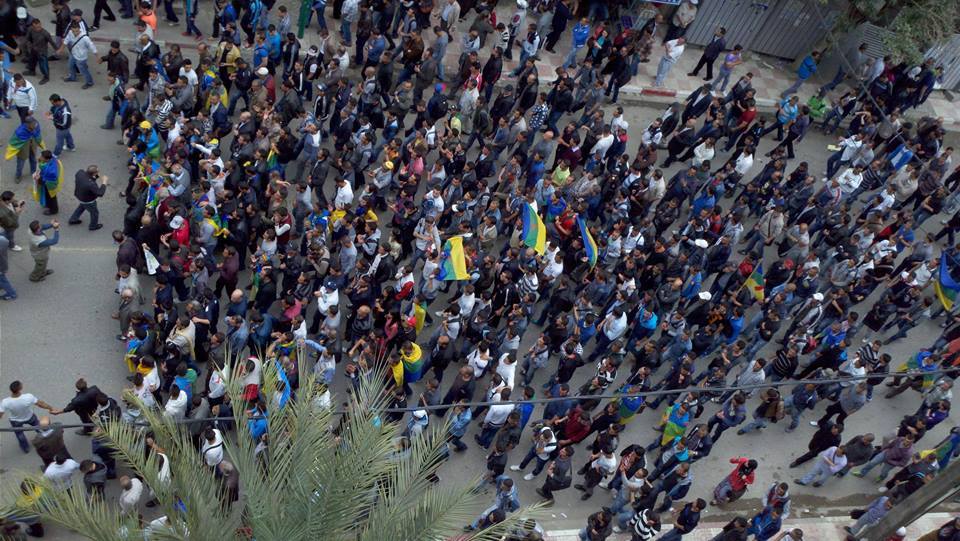 Marche du MAK à Tizi-Wezzu ce dimanche 27/04/2014 (PH/DR)