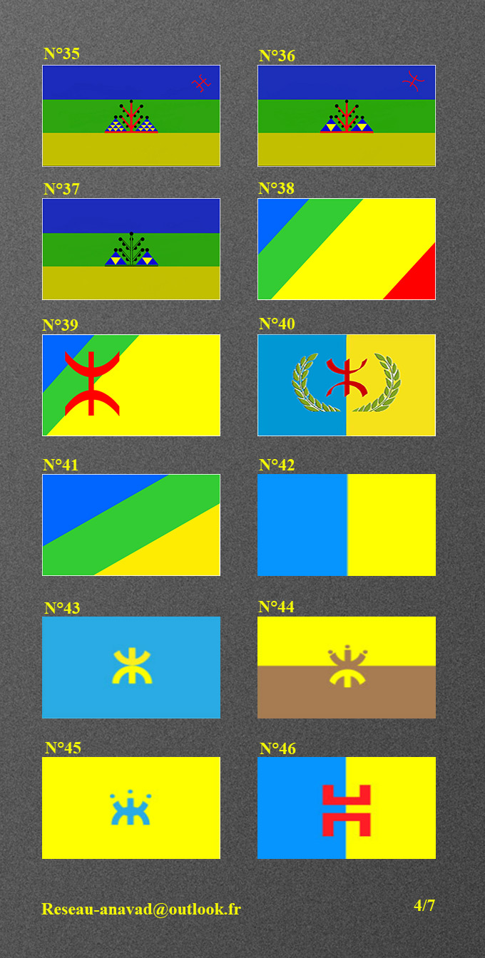 KABYLIE: Le MAK et le GPK appellent à l’élection du drapeau Kabyle 