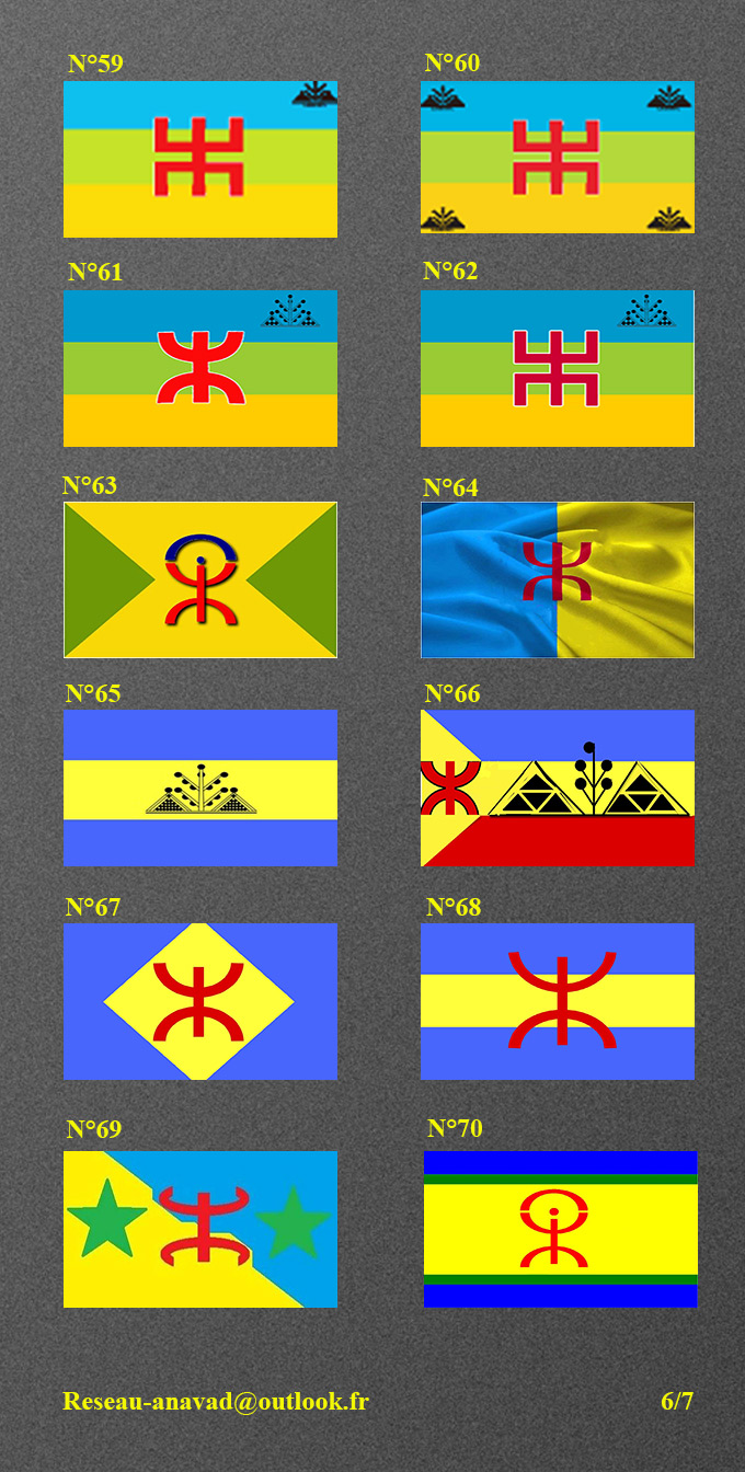 7  et 21 juin 2014: Election du drapeau Kabyle à Tifrit (Akbou) et Maraghna (Ilulen Umalu) 