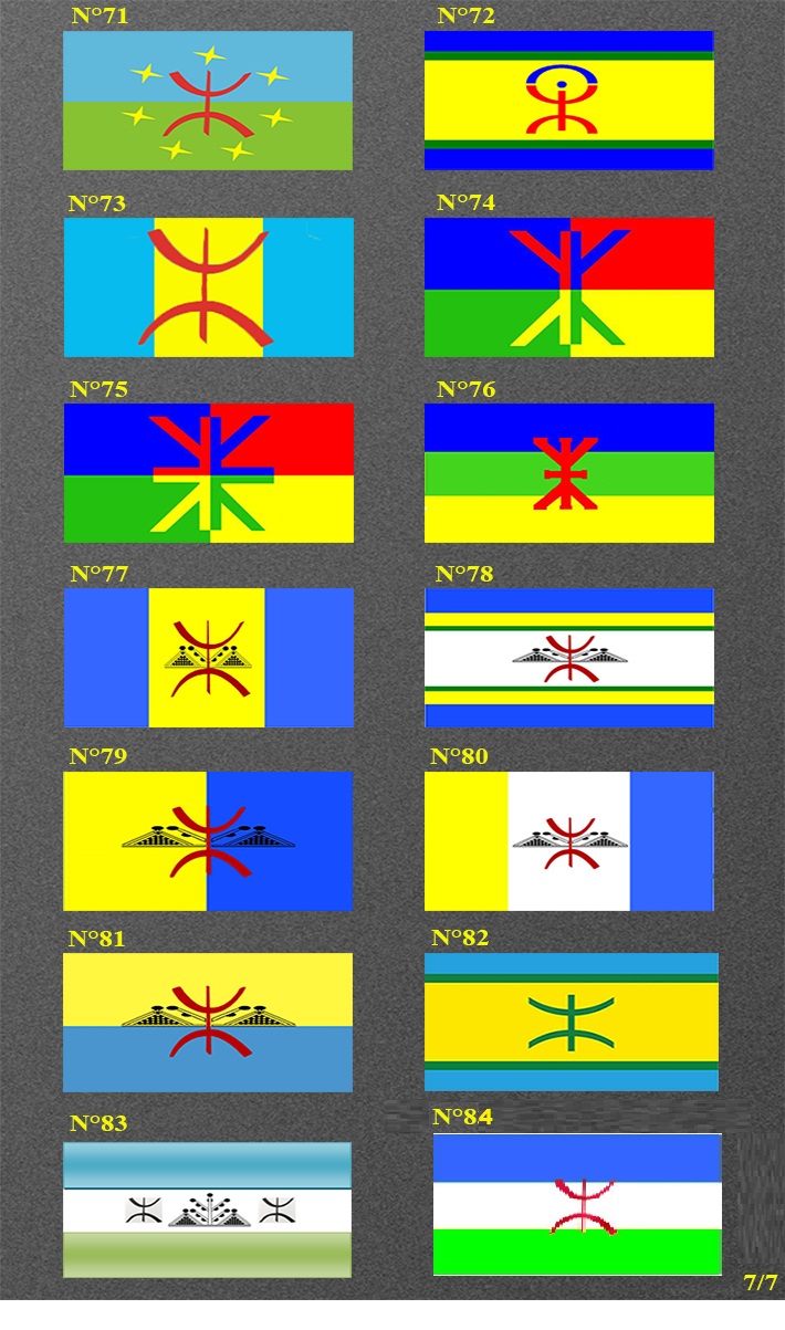7  et 21 juin 2014: Election du drapeau Kabyle à Tifrit (Akbou) et Maraghna (Ilulen Umalu) 