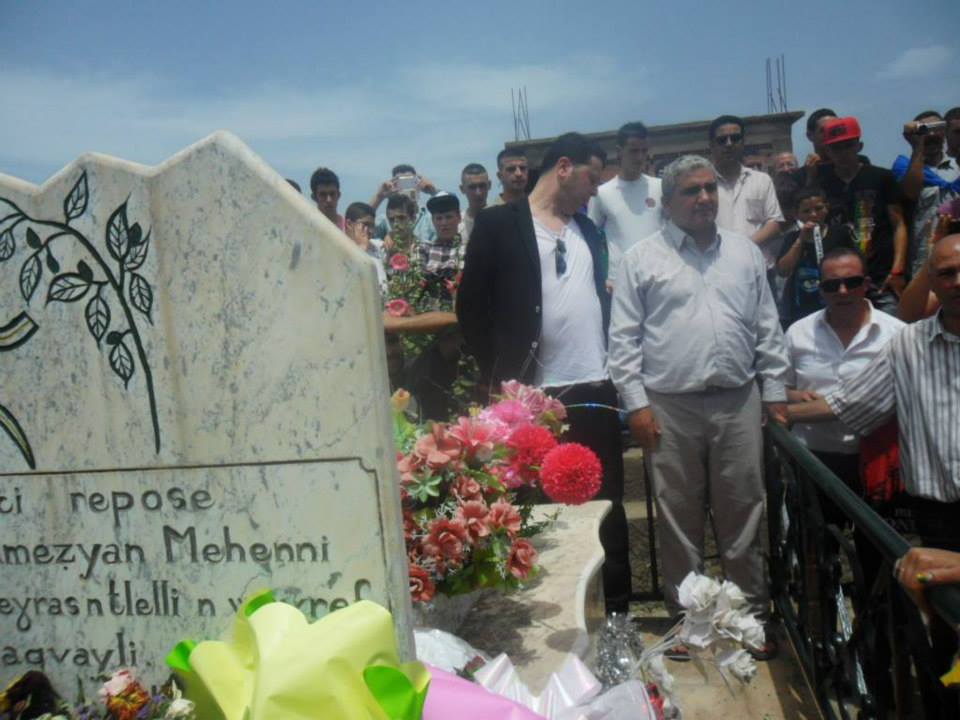 Maraghna: Déclaration de Bouaziz Ait-Chebib à la 10ème commémoration de l'assassinat d'Ameziane Mehenni