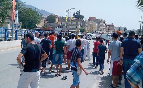 L'agression des militants était l'oeuvre des salafistes appuyés par les agents du pouvoir. PH/DR