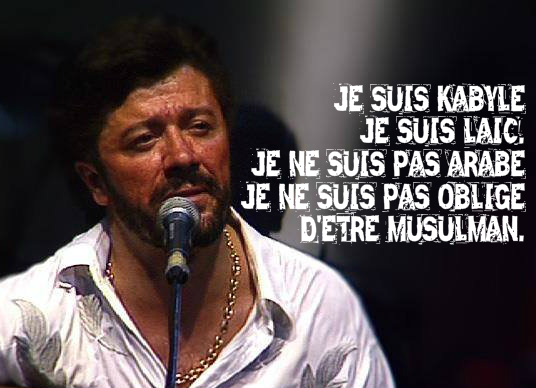 Matoub Lounès (1956 - 1998), chanteur engagé kabyle assassiné par le pouvoir algérien (PH/DR)