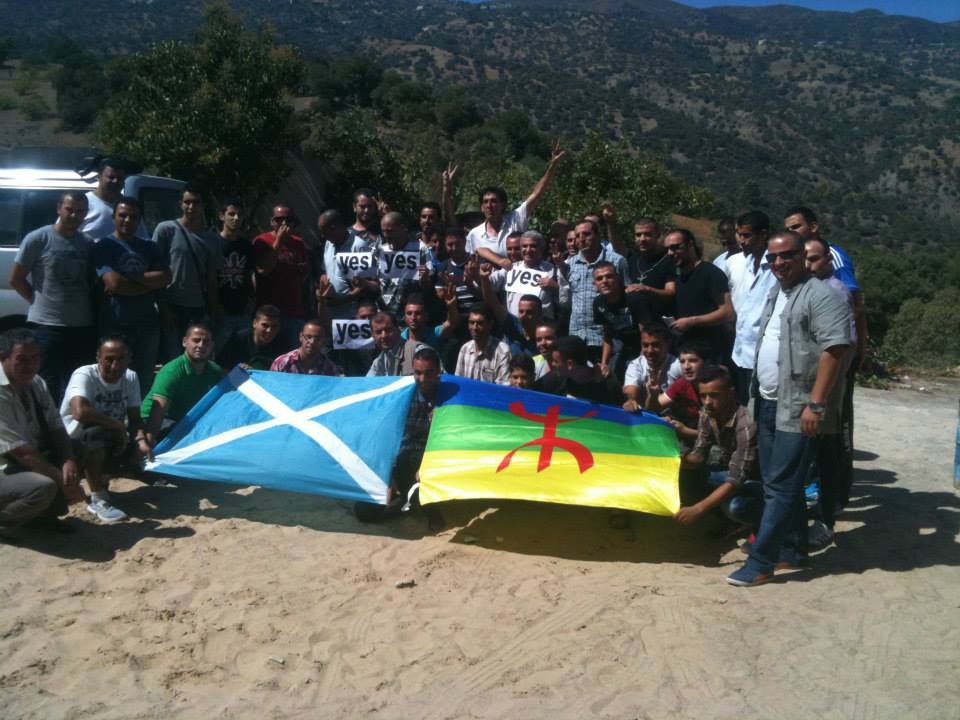 Les souverainistes kabyles soutiennent l'indépendance de l'Ecosse (PH/SIWEL)