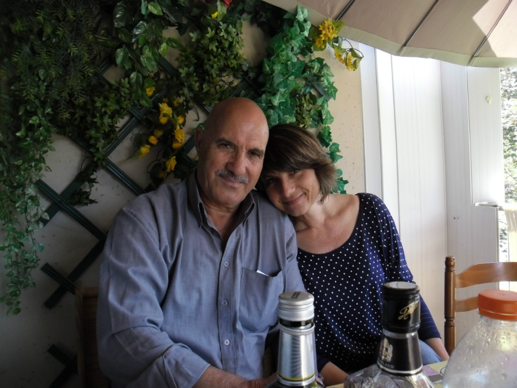 Nora et son père Belkacem enfin réunis (PH/DR)