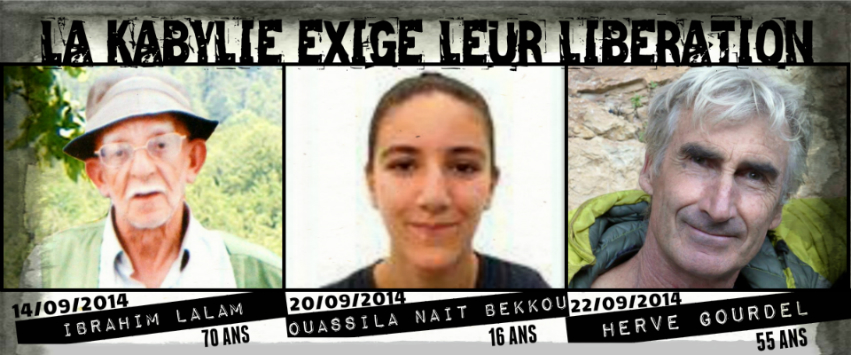 Les Kabyles se mobilisent pour libérer le ressortissant français et deux des leurs
