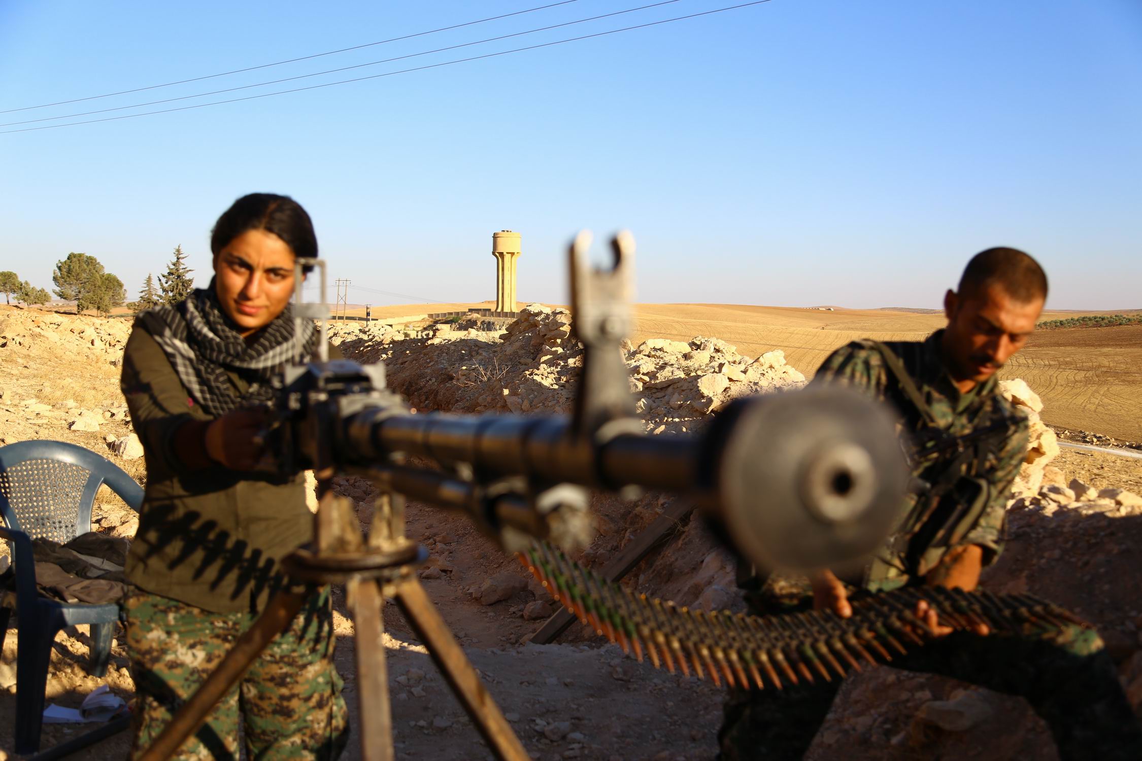 L'armée kurde de syrie est composée à 40% de femmes (PH/actukurde.fr)