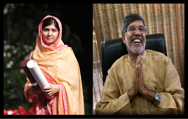 Le prix Nobel de la Paix attribu à la pakistanaise Malala Yousafzay et à l'indien Kailash Satyarthi ( PH/DR)
