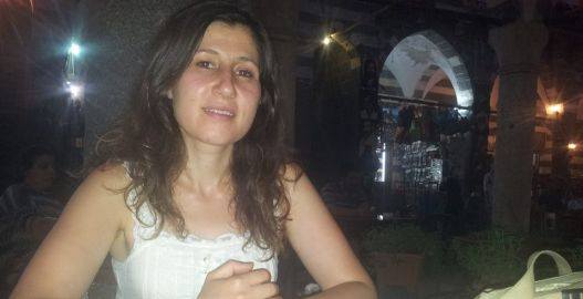 Kader Ortakaya, 28 ans, assasinée d'une balle dans la tête par les gendaremes turcs à la frontière avec Kobanê (PH/DR)