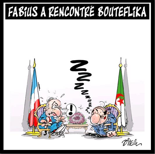 Quand Paris se moque d'Alger (et inversement) : «Bouteflika a complété sa carte de fidélité» par Tanguy Pastureau
