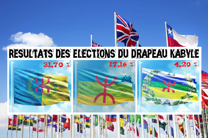 Election du drapeau kabyle : Résultats définitifs