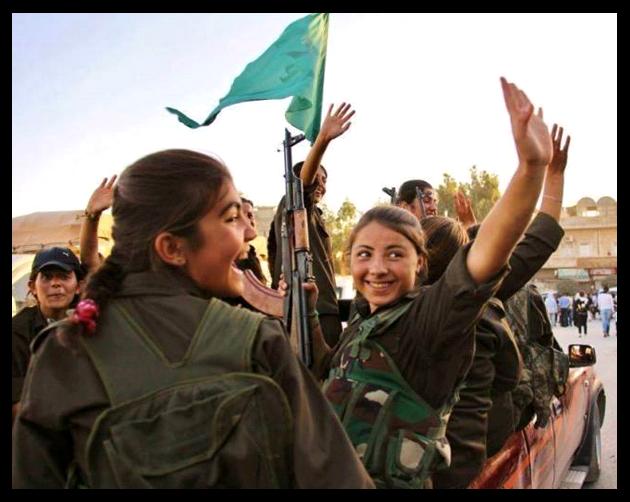 Manifestation samedi 31 janvier, 14h, Place de la République pour fêter Kobanê…enfin libérée!