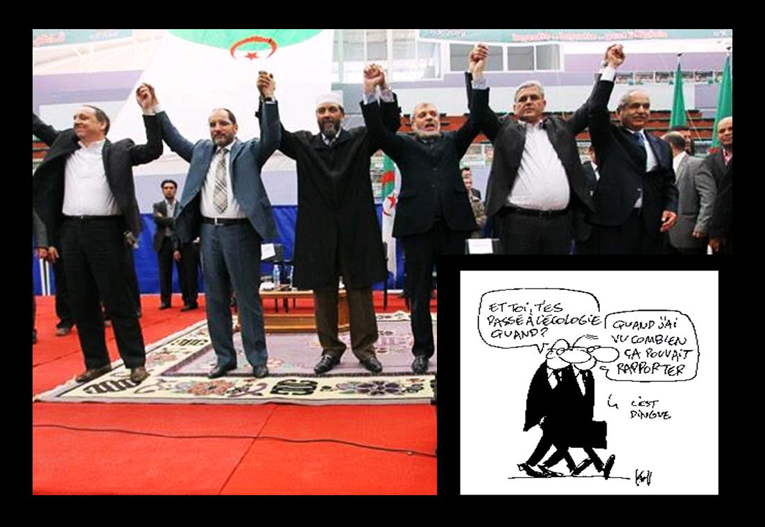 L’étrange opposition algérienne, démocratico- laïco -islamiste, découvre les vertus de l’écologie (PH/DR)