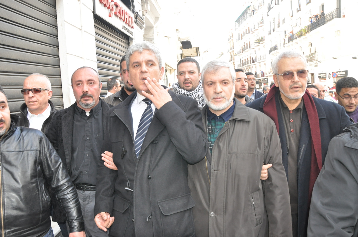 "L'opposition" Laïco-islamiste à Alger (PH/DR)