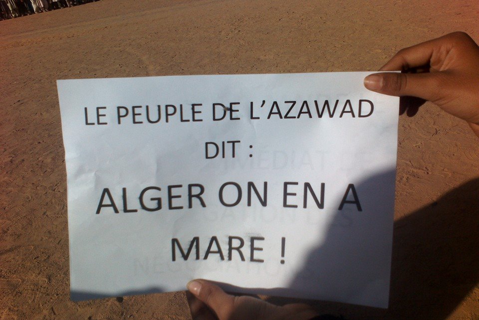 Accord d'Alger (Mali- Azawad) : Bilal AG Acherif refuse de signer, les USA non plus n'ont pas signé..