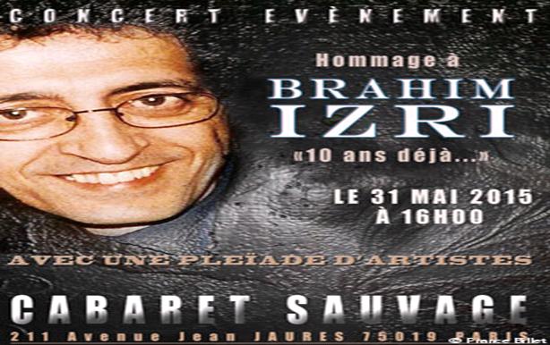 Paris / Hommage à Brahim Izri,  10 ANS DEJA… »
