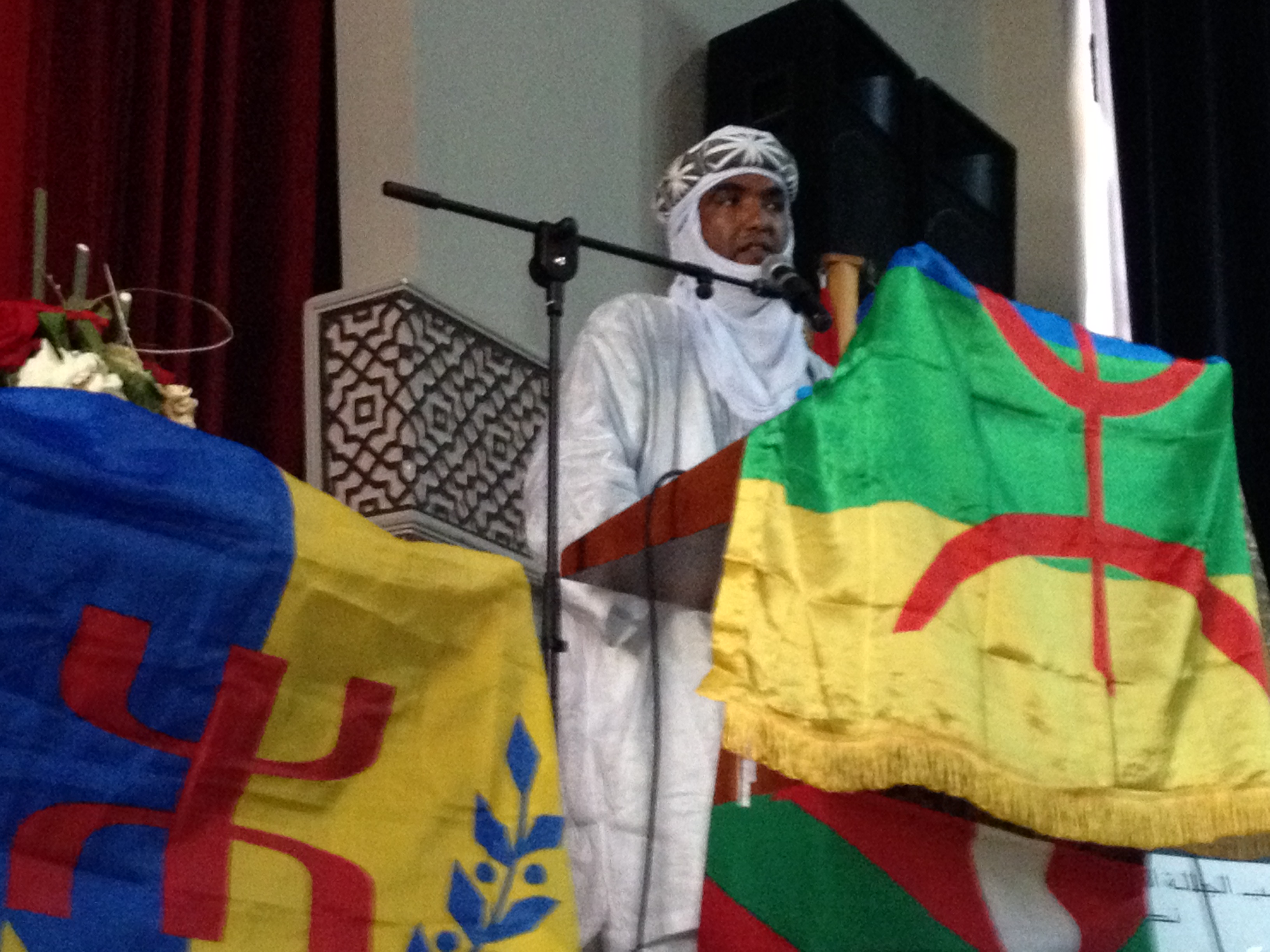 Moussa Ag Assarid a représenté le peuple azawadien