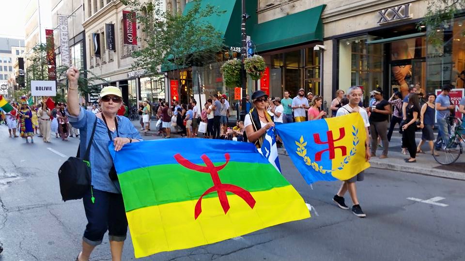Montréal/ Défilé des premières nations: participation de la Kabylie