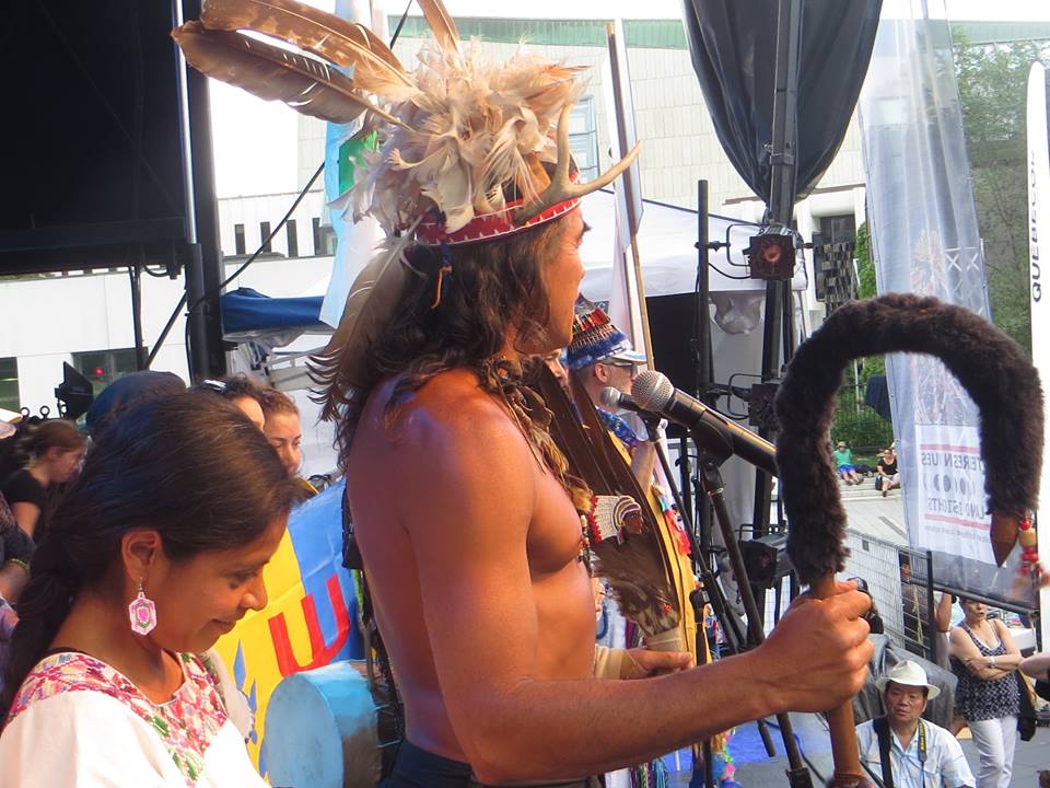 Montréal/ Défilé des premières nations: participation de la Kabylie