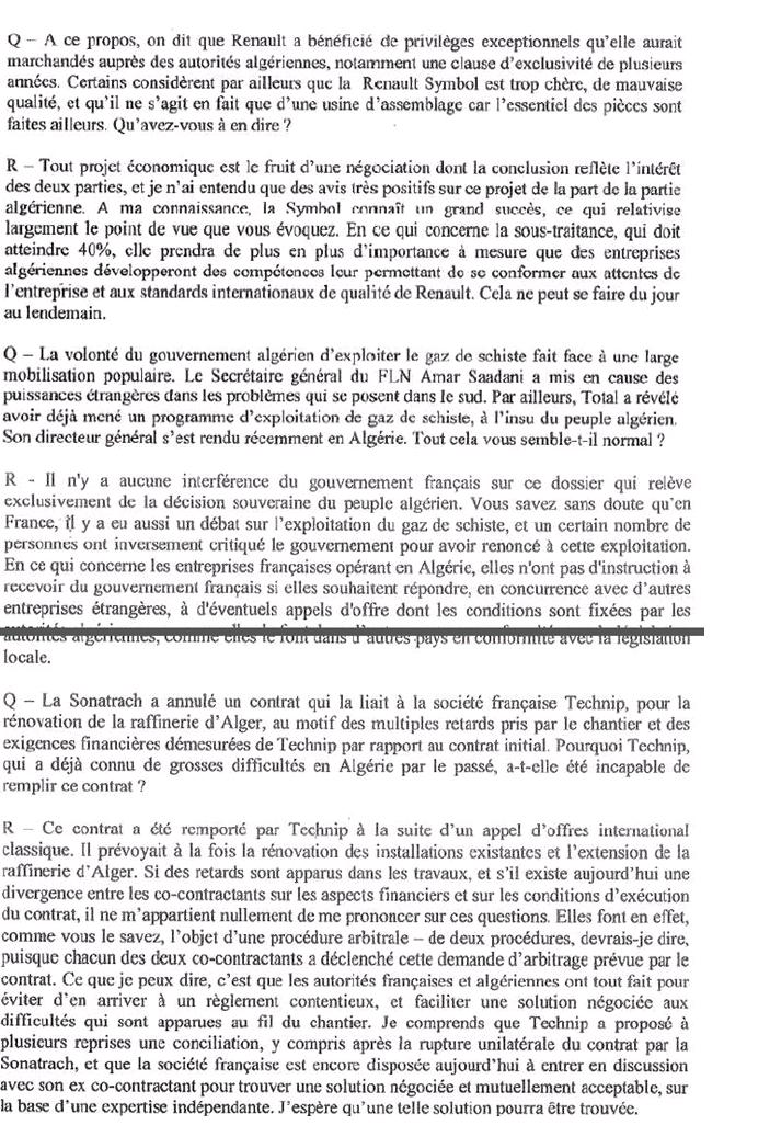 Petit manuel de langue de bois franco-algérienne à l'intention de Gérard, président du Sénat français