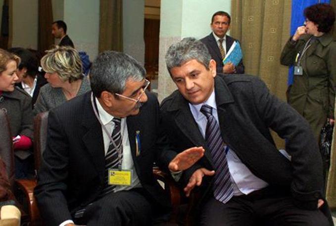 L'ancien et le nouveau président du RCD, Said Sadi et Mohcine Bellabès (PH/Site du RDC)