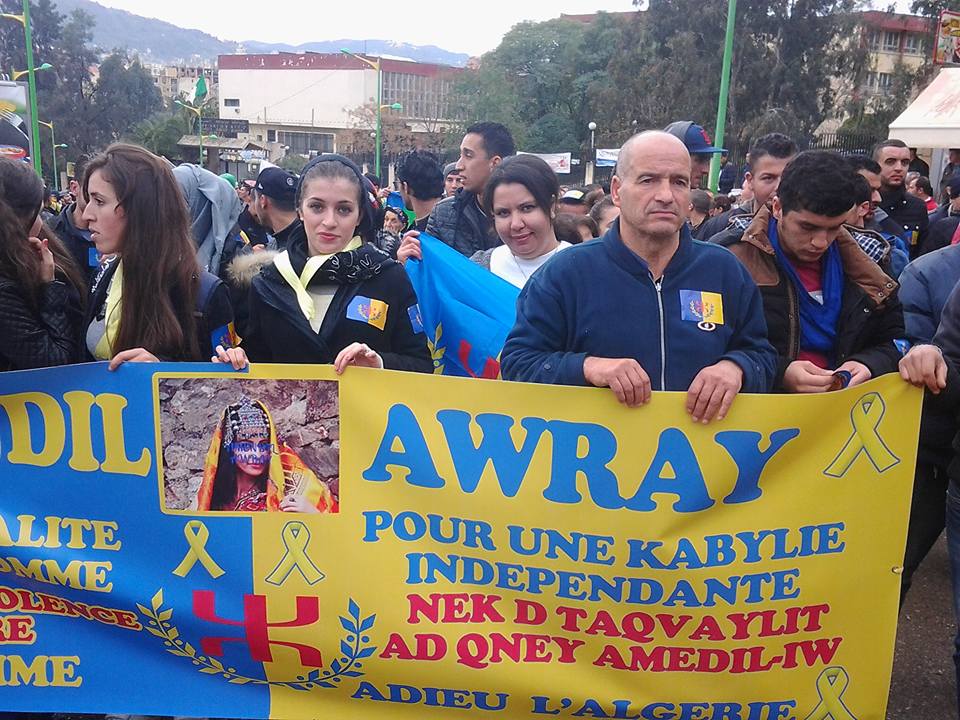 Encore une mémorable marche du MAK à Tizi-Ouzou à l’occasion de Yennayer