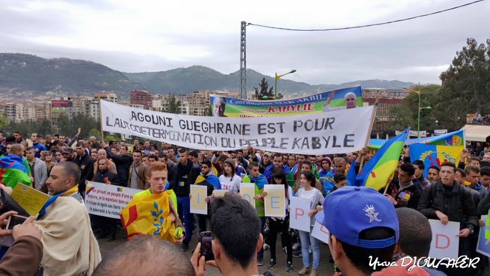 Encore une mémorable marche du MAK à Tizi-Ouzou à l’occasion de Yennayer